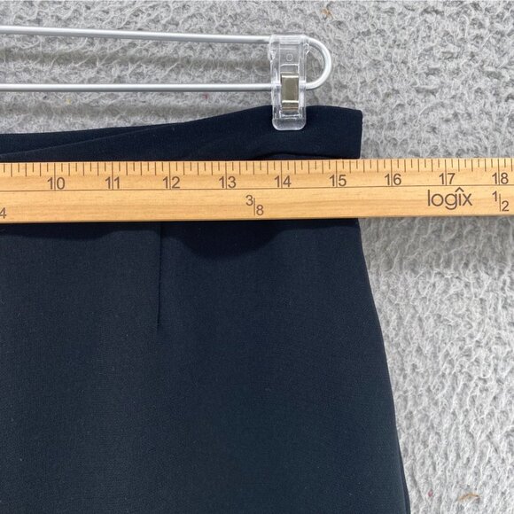 Kasper Pants Womens 8 Petite Black Straight Formal Everyday Office Career Work - Picture 7 of 11